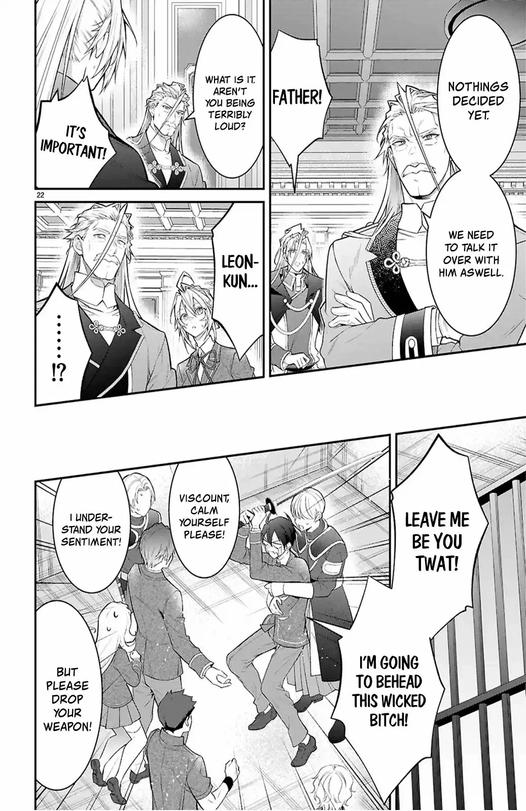 The World of Otome Games is Tough for Mobs Chapter 65 - Page 22 in English