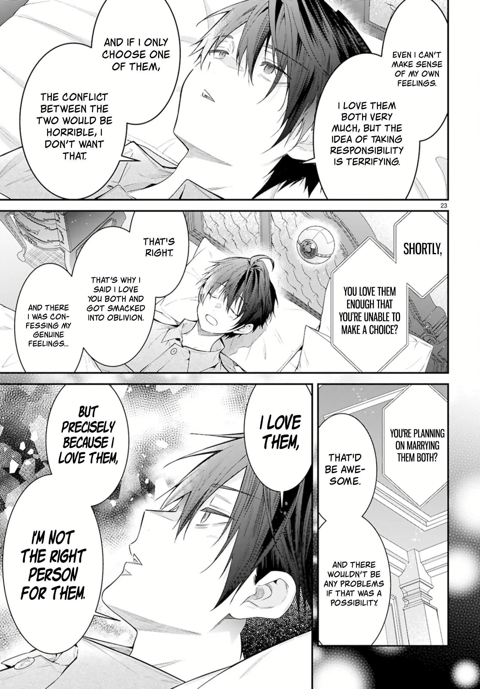 The World of Otome Games is Tough for Mobs Chapter 67 - Page 23 in English
