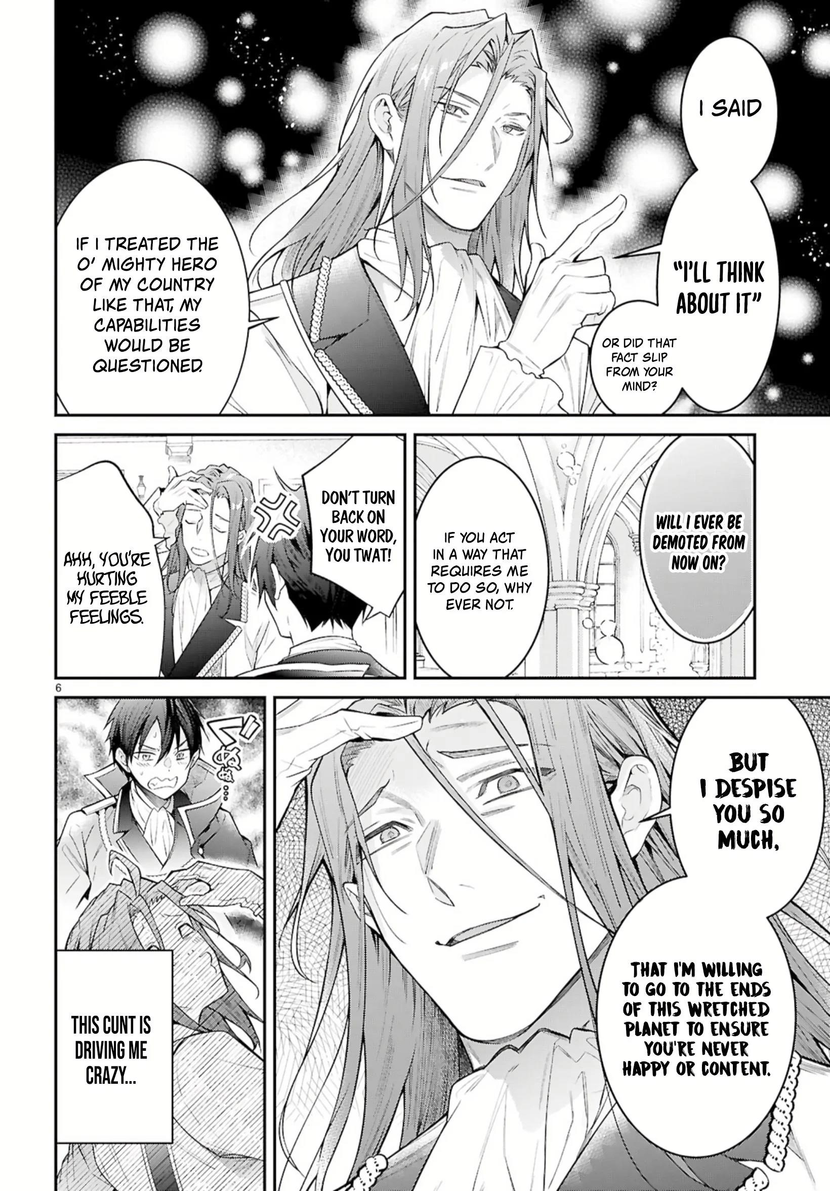 The World of Otome Games is Tough for Mobs Chapter 67 - Page 6 in English