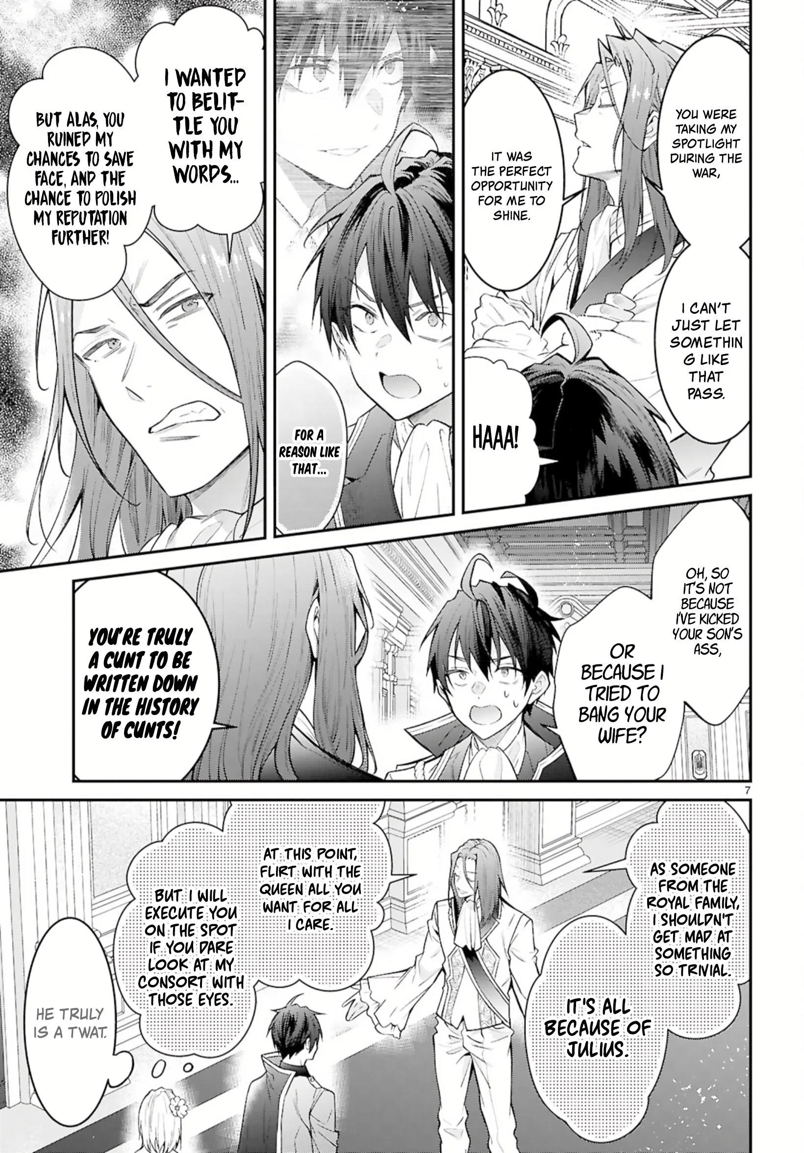 The World of Otome Games is Tough for Mobs Chapter 67 - Page 7 in English