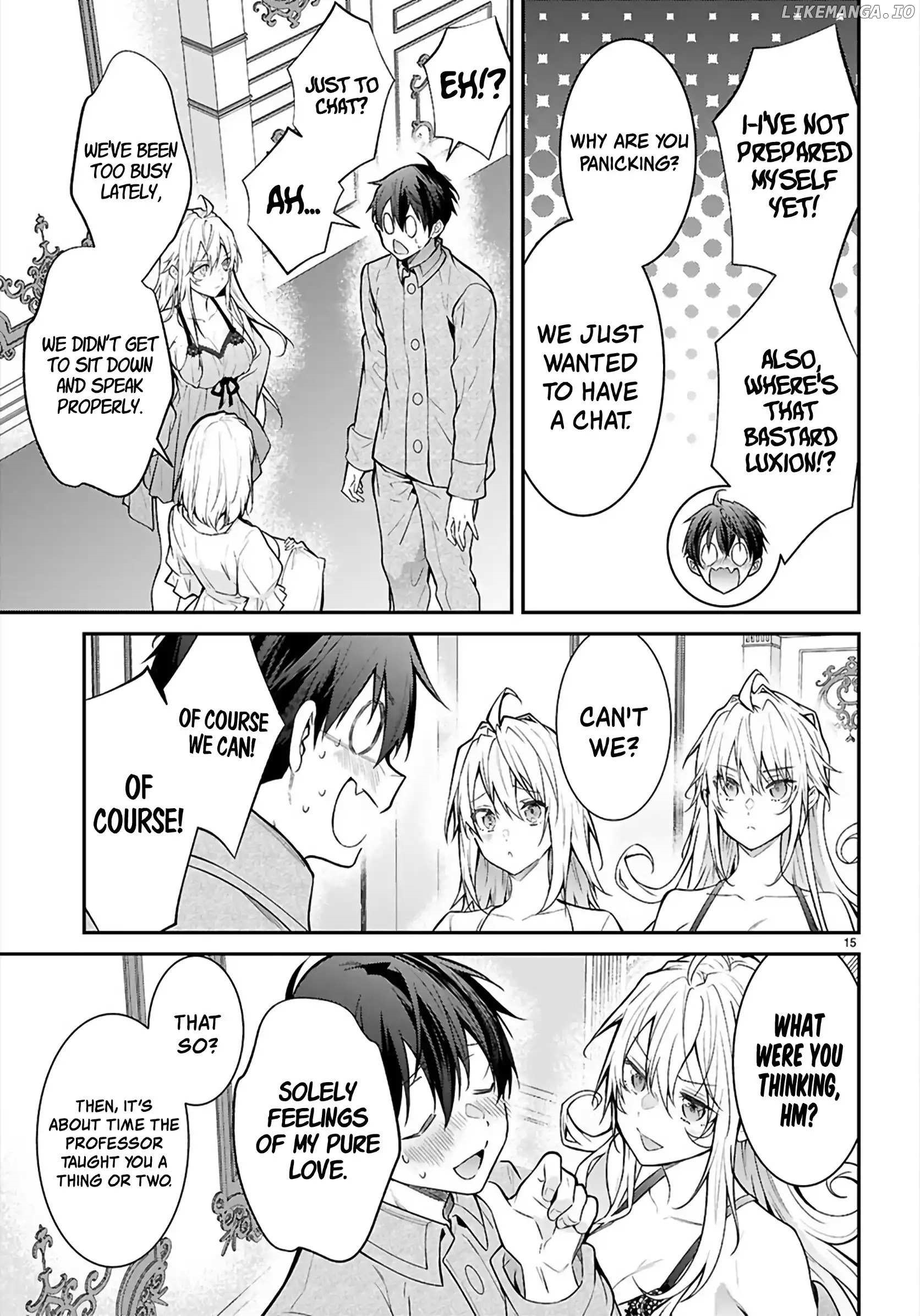 The World of Otome Games is Tough for Mobs Chapter 68 - Page 15 in English