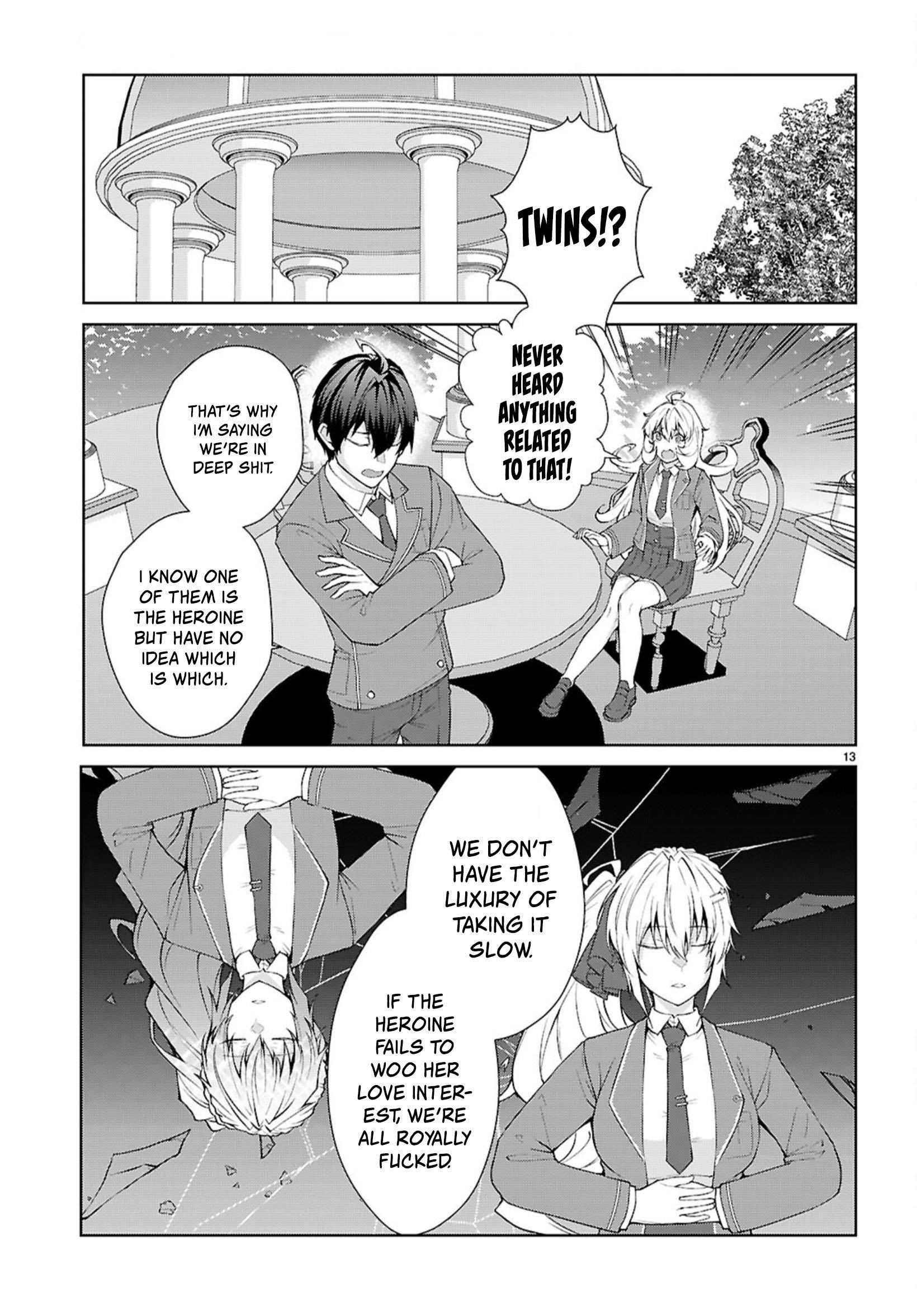 The World of Otome Games is Tough for Mobs Chapter 70 - Page 13 in English