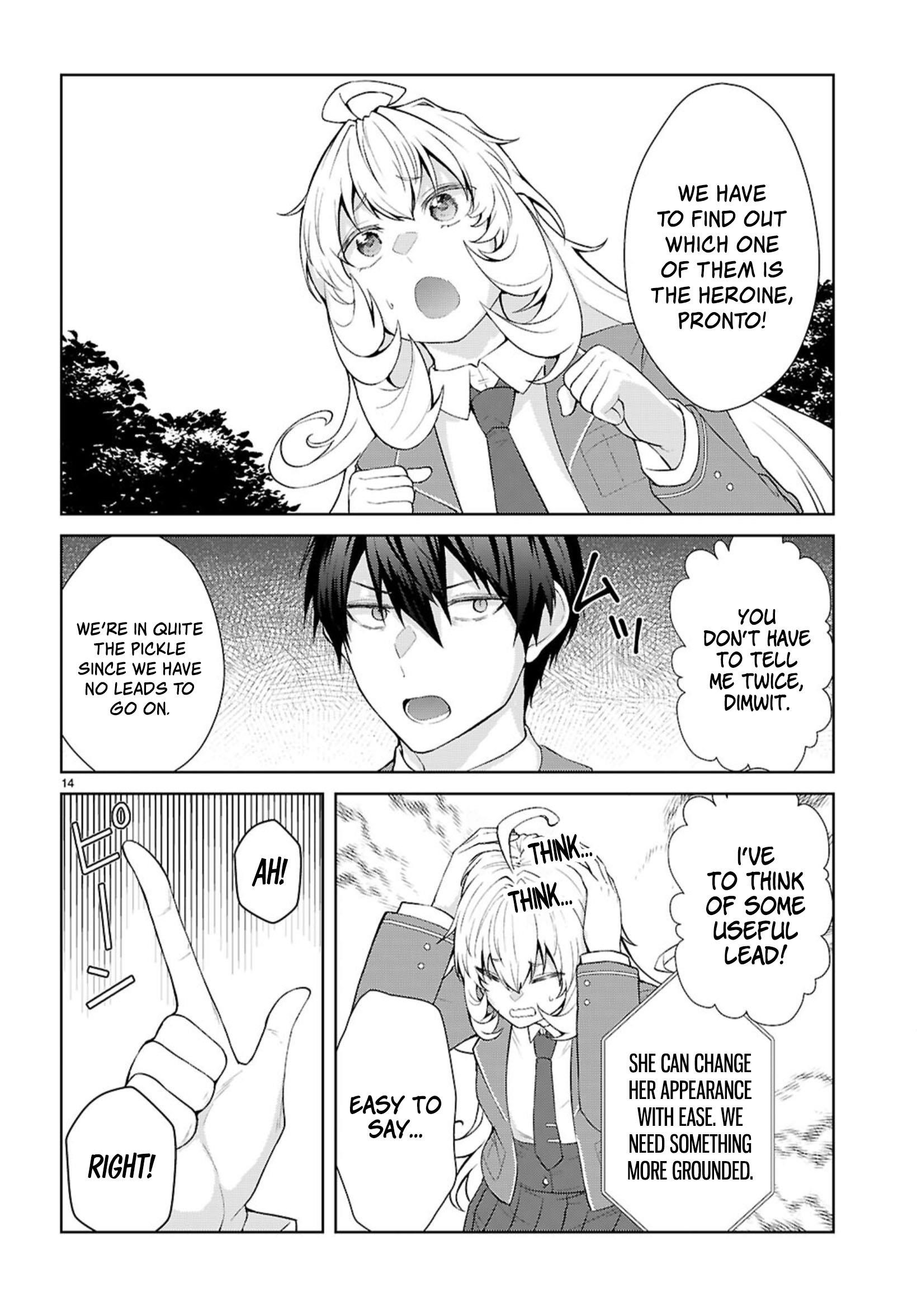 The World of Otome Games is Tough for Mobs Chapter 70 - Page 14 in English