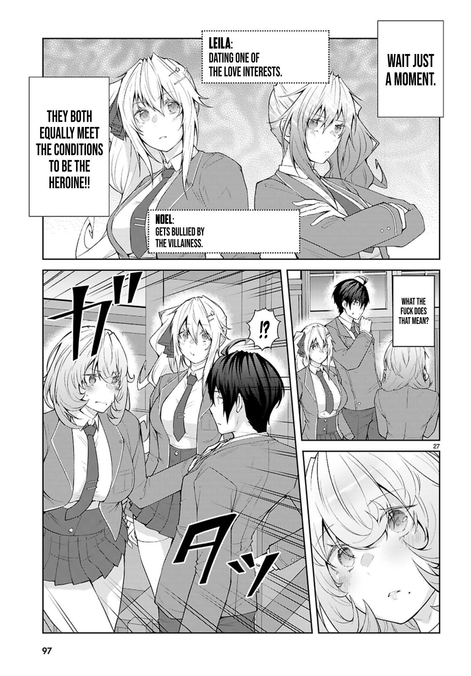 The World of Otome Games is Tough for Mobs Chapter 70 - Page 27 in English