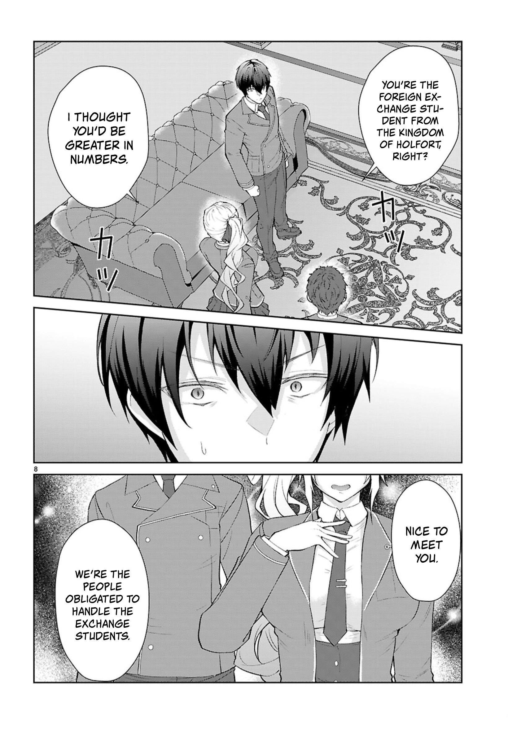 The World of Otome Games is Tough for Mobs Chapter 70 - Page 8 in English