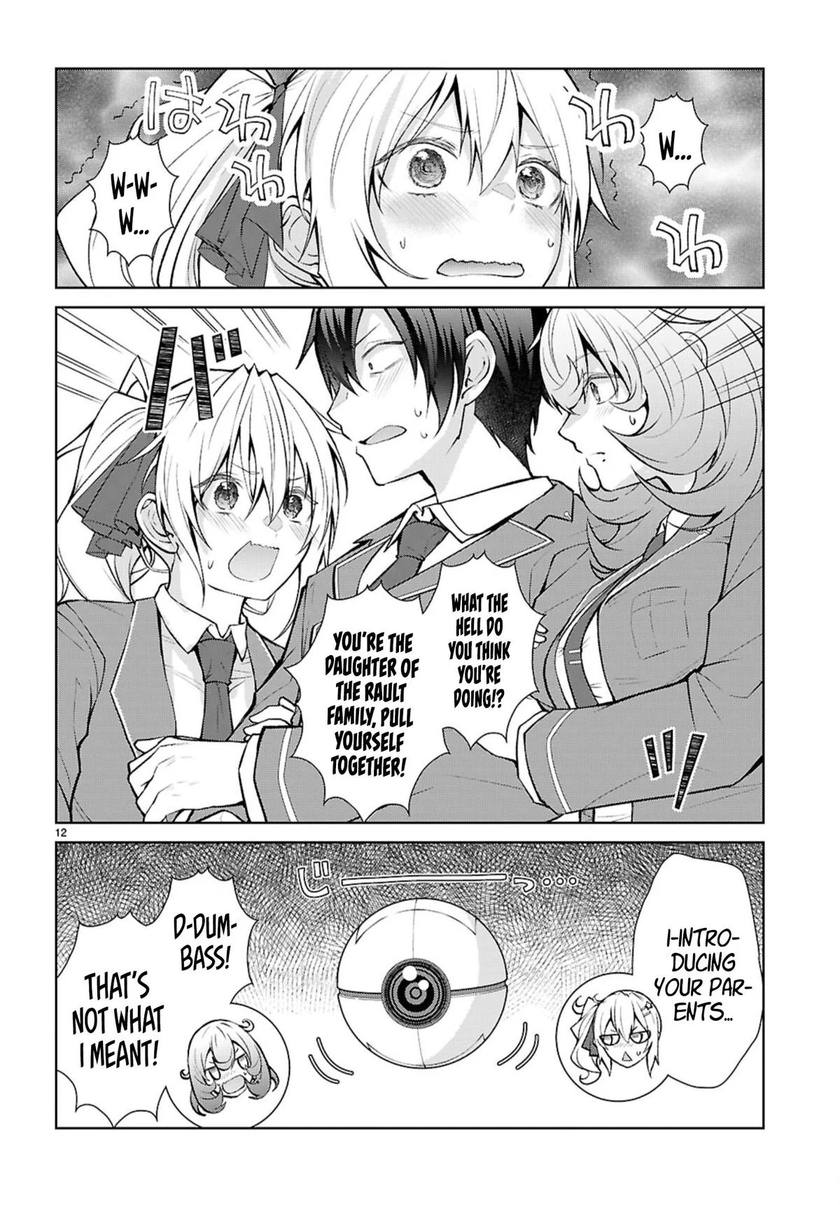 The World of Otome Games is Tough for Mobs Chapter 72 - Page 11 in English