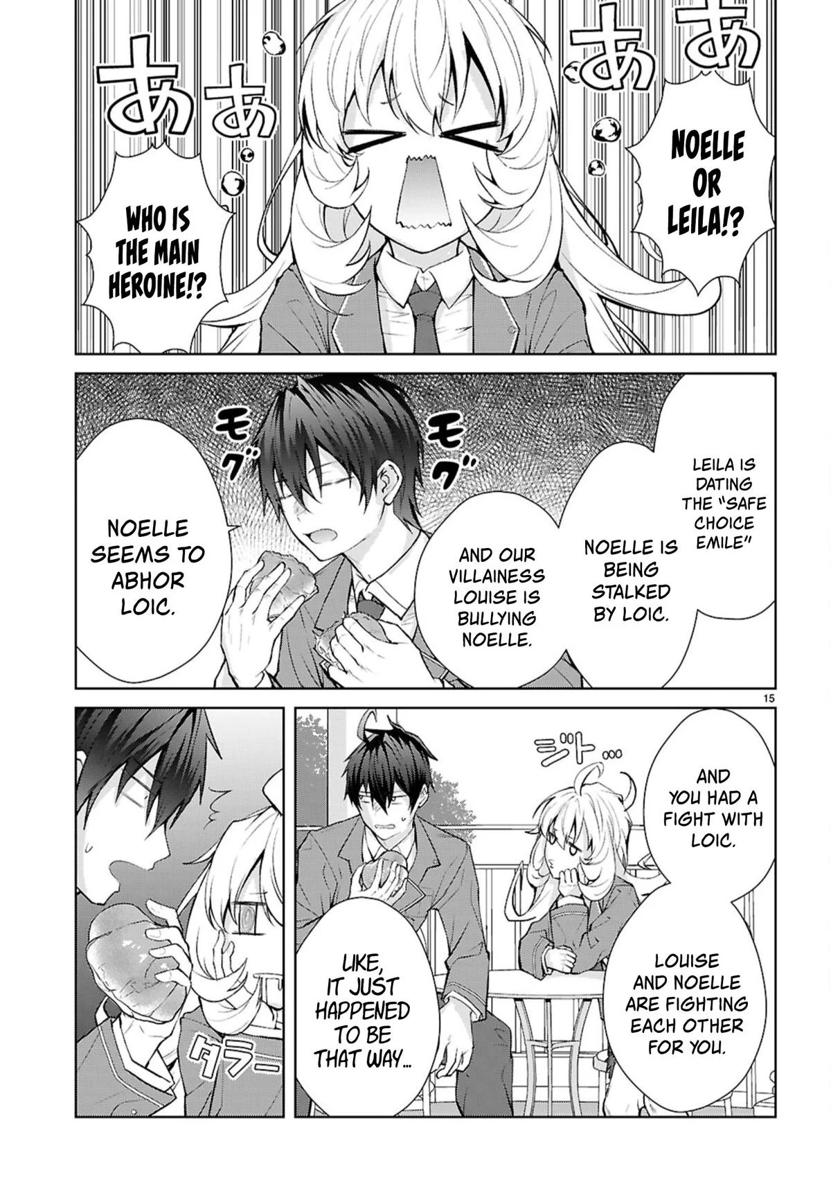 The World of Otome Games is Tough for Mobs Chapter 72 - Page 14 in English