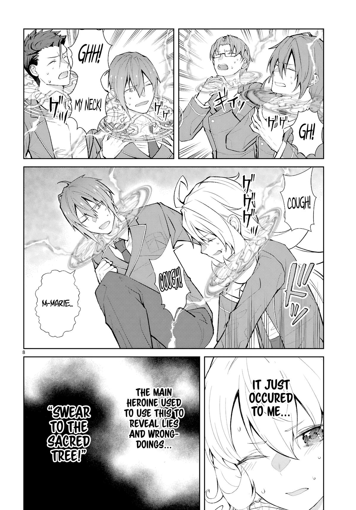 The World of Otome Games is Tough for Mobs Chapter 73 - Page 8 in English
