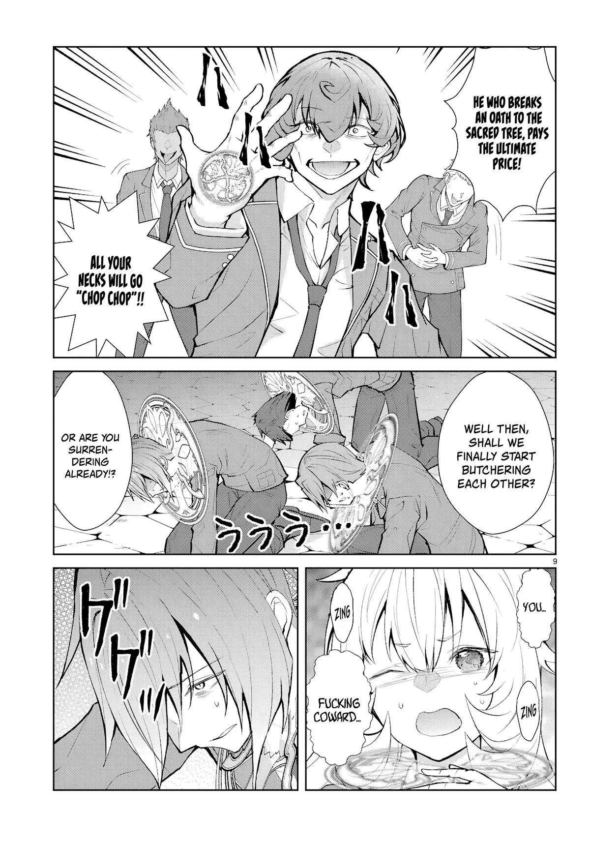 The World of Otome Games is Tough for Mobs Chapter 73 - Page 9 in English