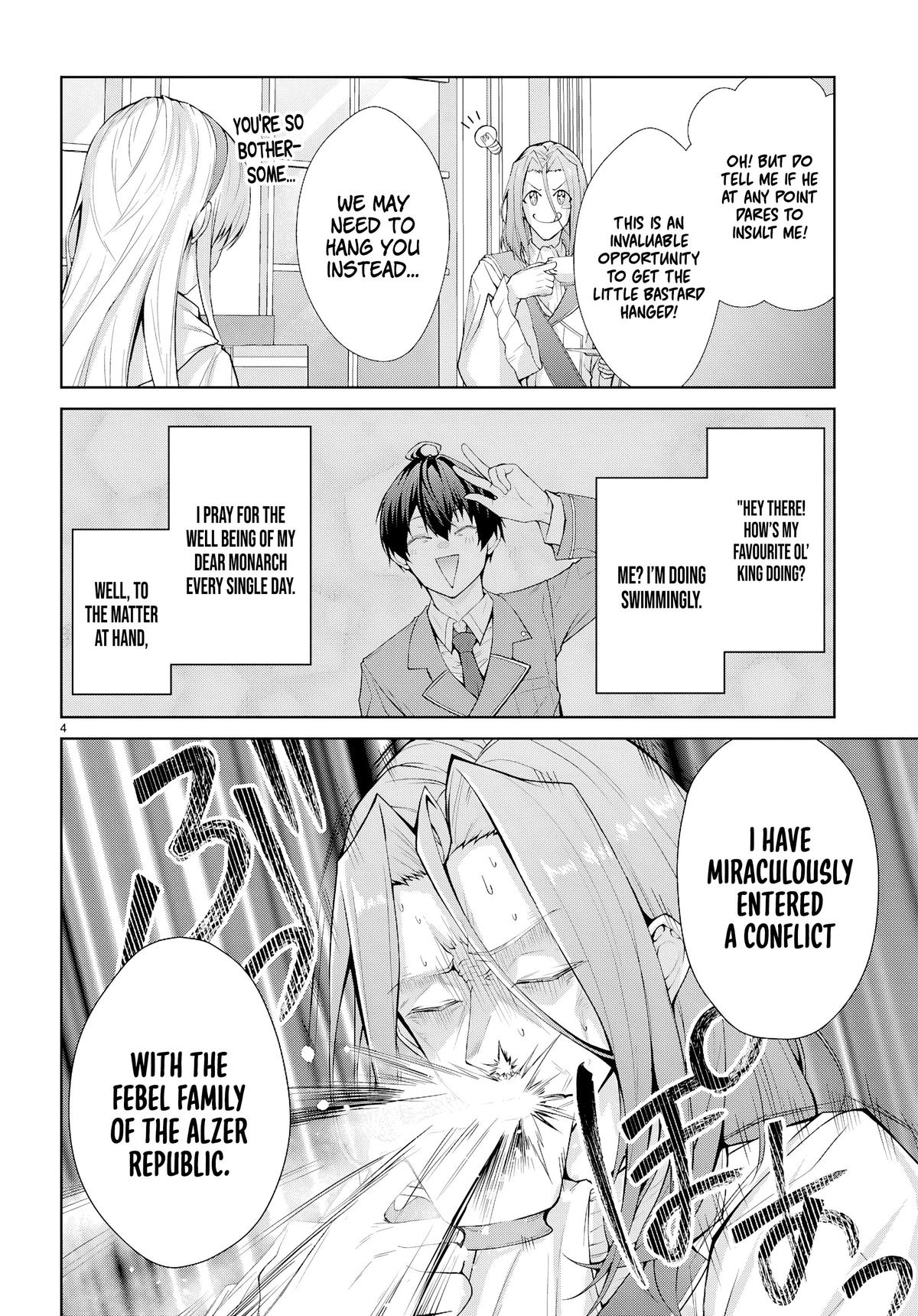 The World of Otome Games is Tough for Mobs Chapter 74 - Page 4 in English