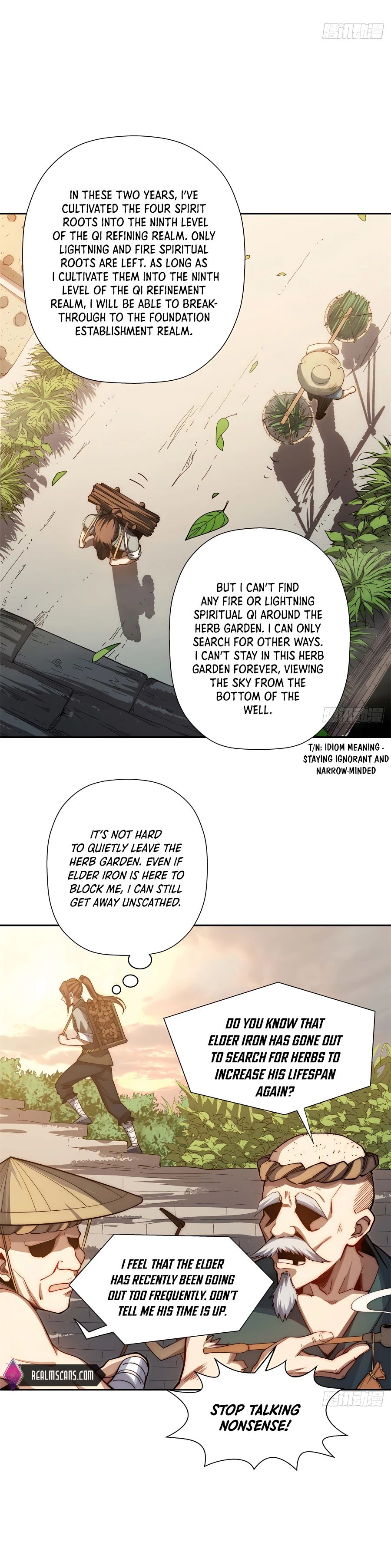 Secretly Cultivate For A Thousand Years Chapter 5 - Page 9 in English