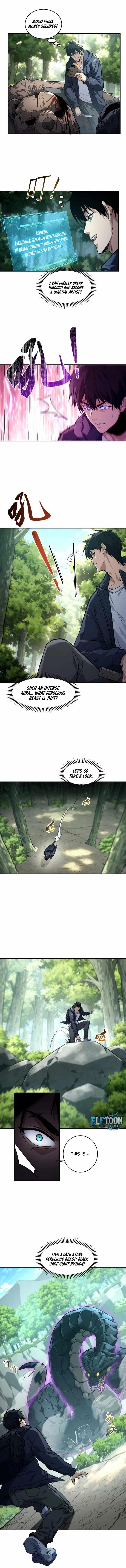 High Martial Arts: Sweeping Through Three Thousand Emperors with One Hand! Chapter 5 - Page 3 in English
