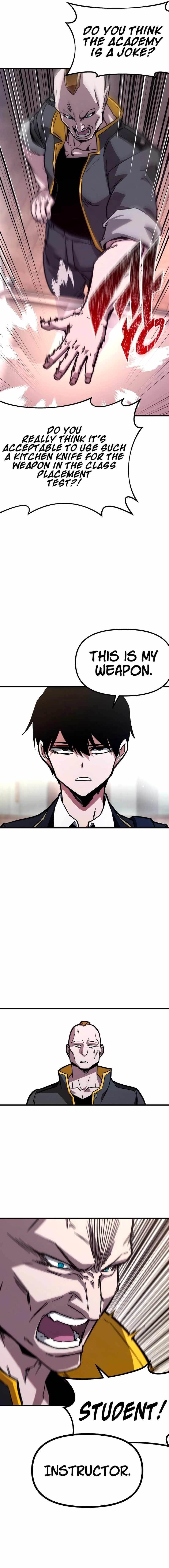 I Took over The Academy With a Single Sashimi Knife Chapter 1 - Page 22 in English
