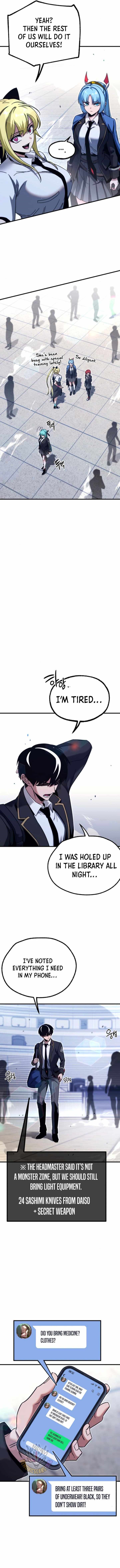 I Took over The Academy With a Single Sashimi Knife Chapter 40 - Page 9 in English