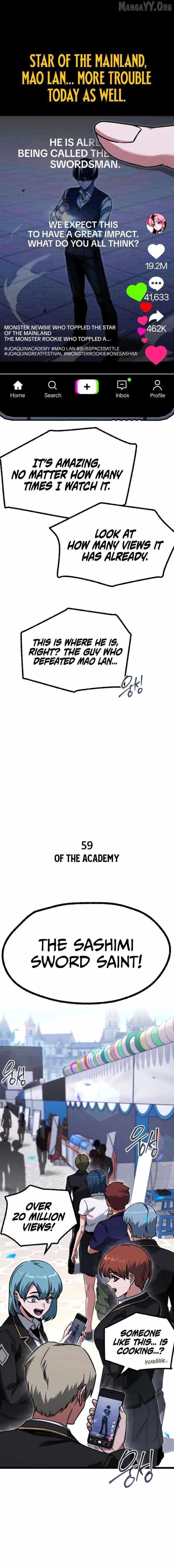 I Took over The Academy With a Single Sashimi Knife Chapter 59 - Page 7 in English