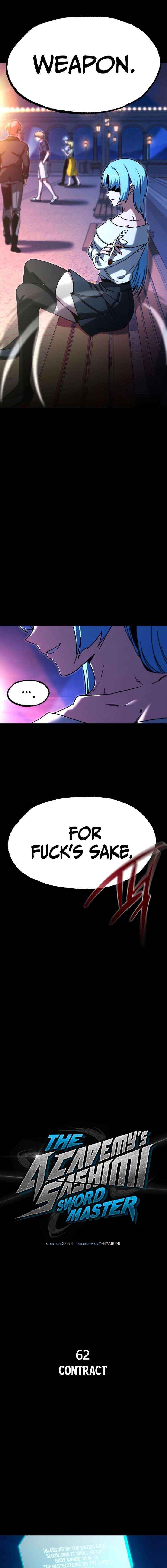 I Took over The Academy With a Single Sashimi Knife Chapter 62 - Page 3 in English