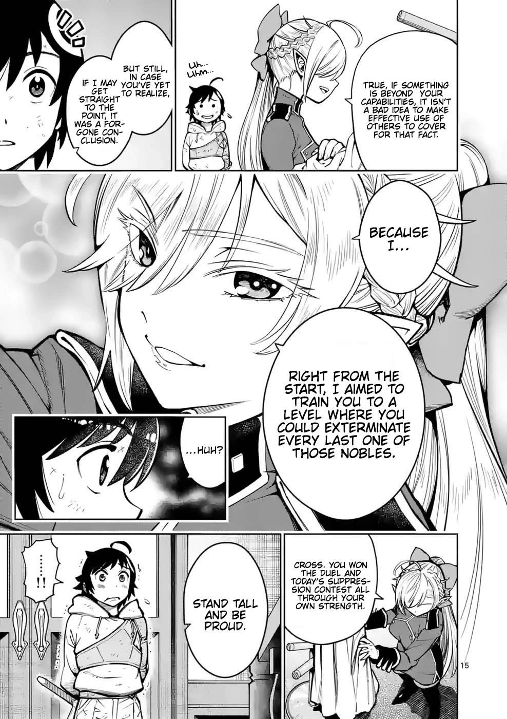 The Strongest Female Masters, Who Are Trying to Raise Me Up, Are in Shambles Over Their Training Policy Chapter 23 - Page 15 in English
