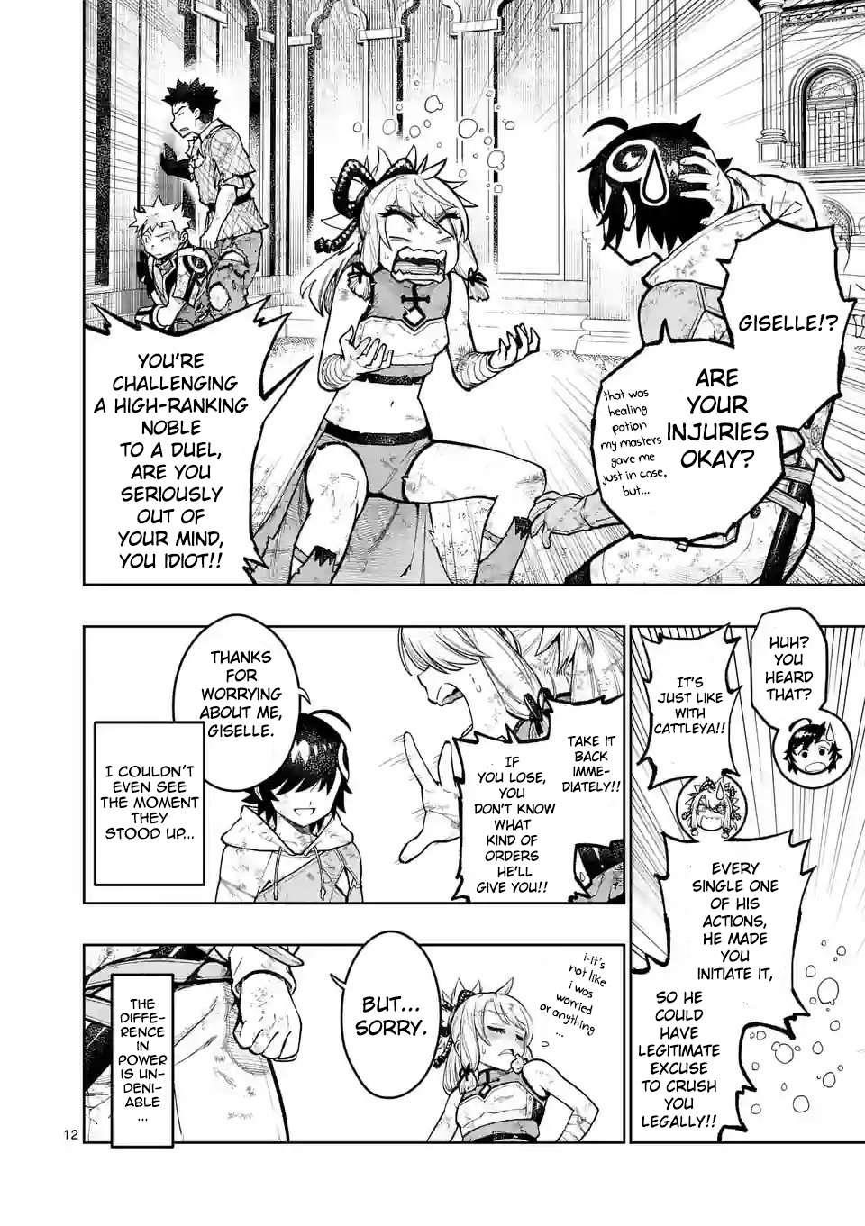 The Strongest Female Masters, Who Are Trying to Raise Me Up, Are in Shambles Over Their Training Policy Chapter 28 - Page 12 in English