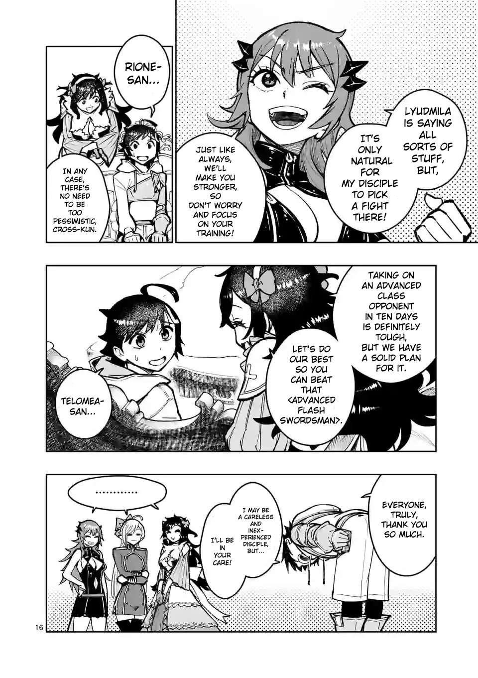 The Strongest Female Masters, Who Are Trying to Raise Me Up, Are in Shambles Over Their Training Policy Chapter 28 - Page 16 in English