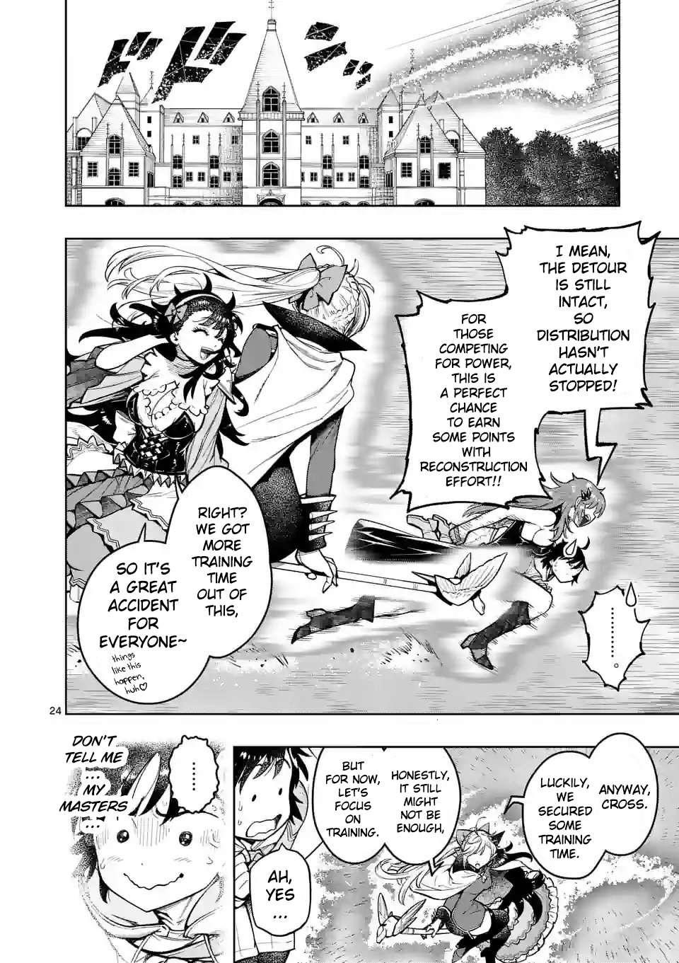 The Strongest Female Masters, Who Are Trying to Raise Me Up, Are in Shambles Over Their Training Policy Chapter 28 - Page 24 in English