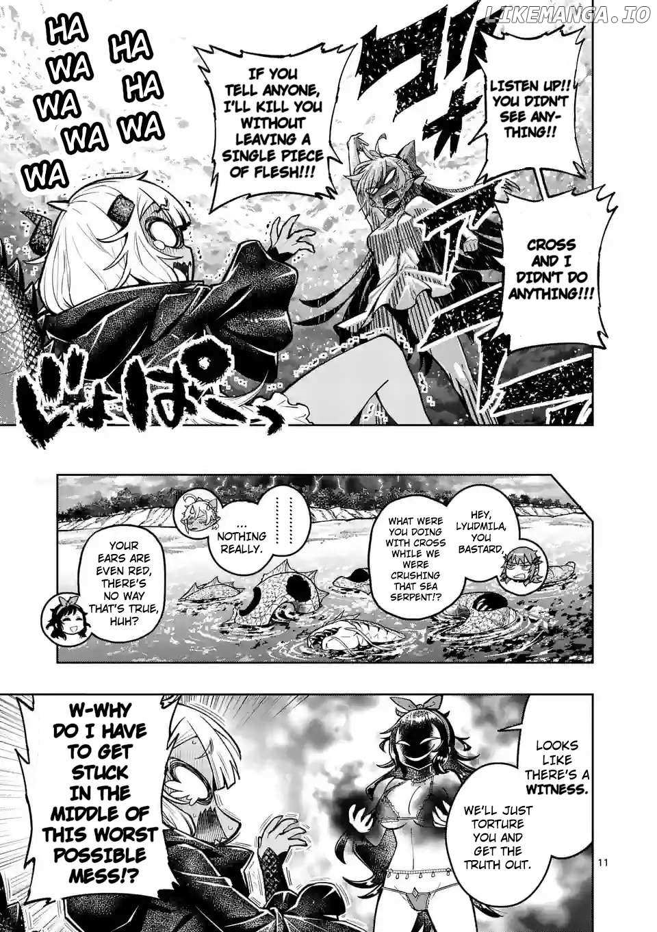The Strongest Female Masters, Who Are Trying to Raise Me Up, Are in Shambles Over Their Training Policy Chapter 43 - Page 12 in English
