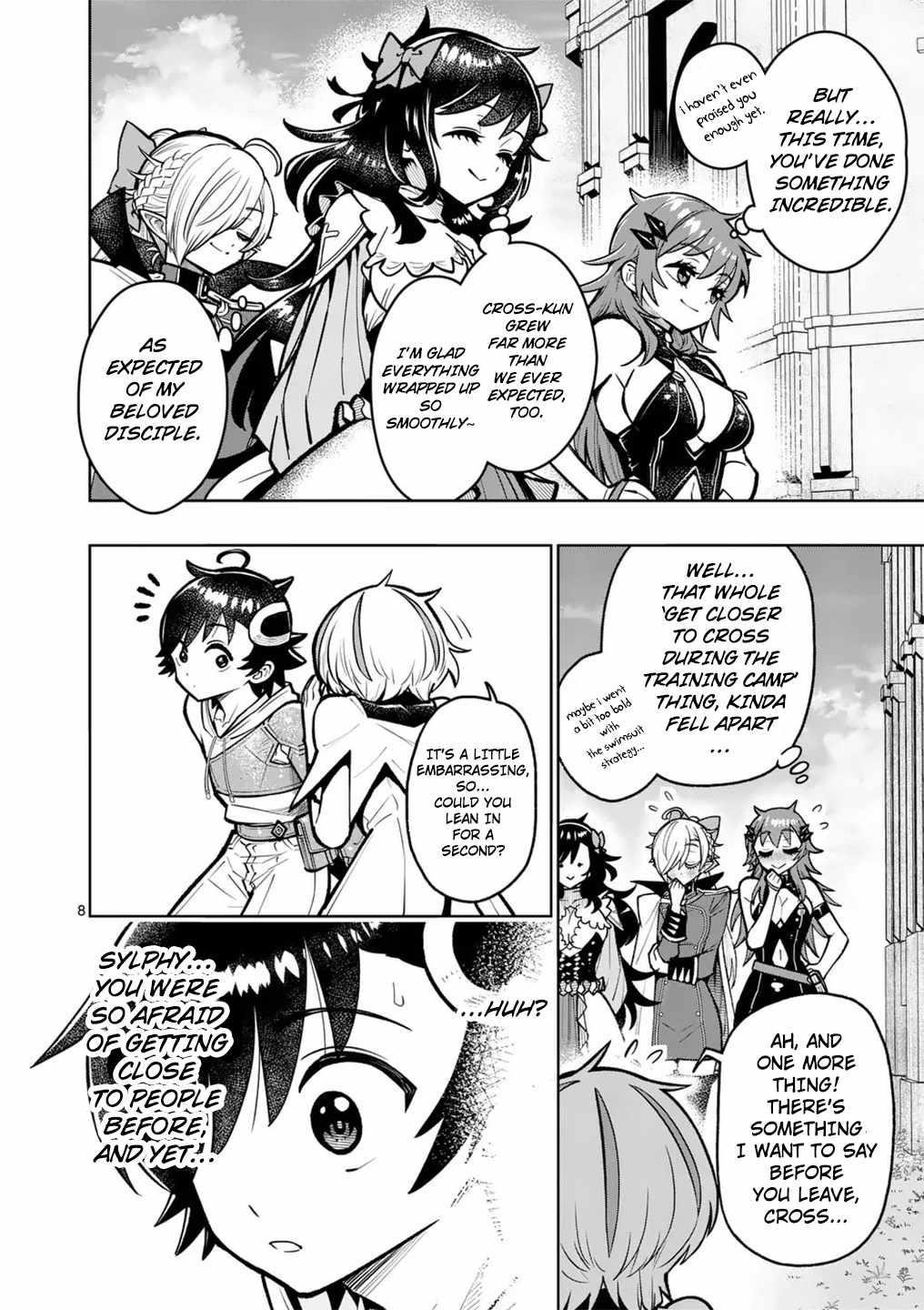The Strongest Female Masters, Who Are Trying to Raise Me Up, Are in Shambles Over Their Training Policy Chapter 56 - Page 8 in English