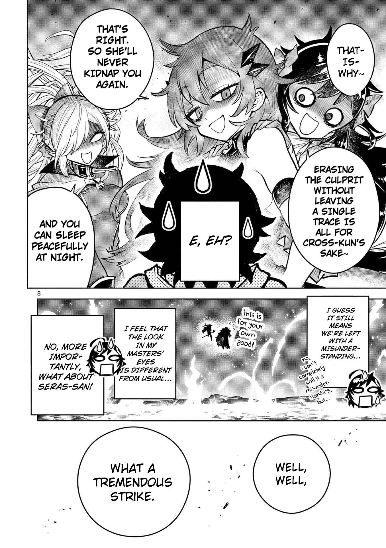 The Strongest Female Masters, Who Are Trying to Raise Me Up, Are in Shambles Over Their Training Policy Chapter 65 - Page 8 in English