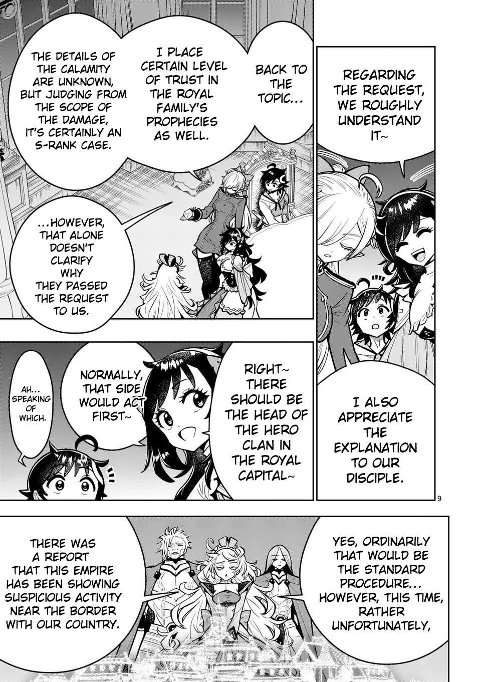 The Strongest Female Masters, Who Are Trying to Raise Me Up, Are in Shambles Over Their Training Policy Chapter 74 - Page 10 in English