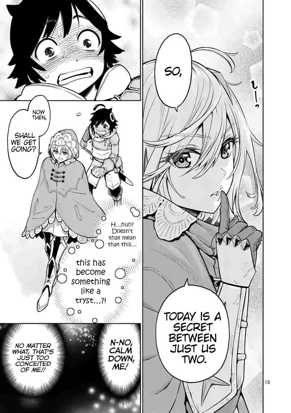 The Strongest Female Masters, Who Are Trying to Raise Me Up, Are in Shambles Over Their Training Policy Chapter 8 - Page 13 in English
