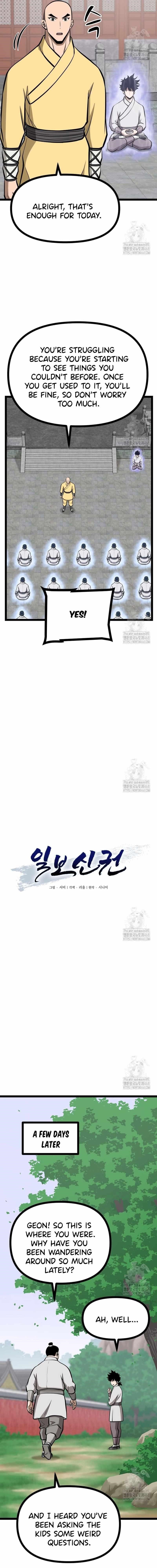One Step Divine Fist Chapter 41 - Page 8 in English