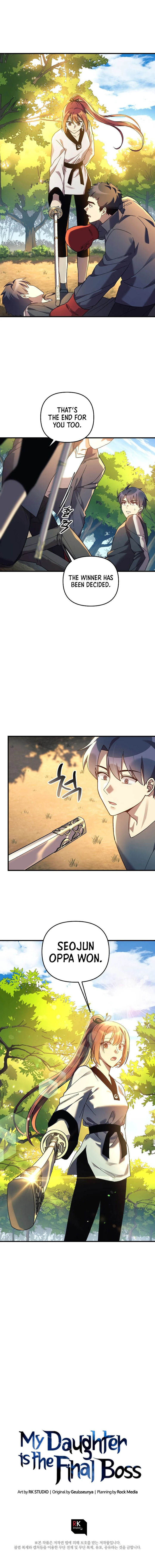 My Daughter Is the Final Boss Chapter 68 - Page 8 in English