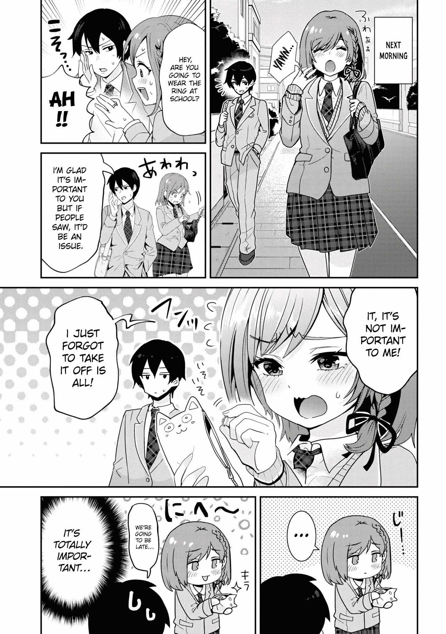 I Got Married to the Girl I Hate Most in Class Chapter 23.1 - Page 9 in English