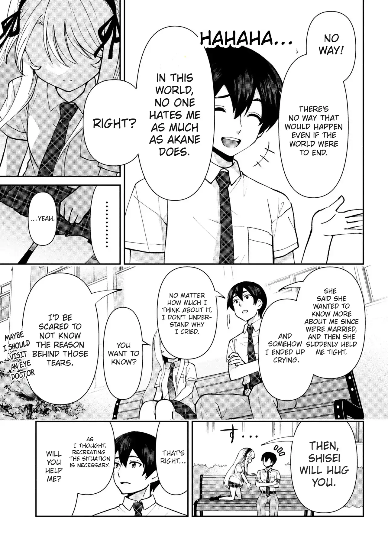 I Got Married to the Girl I Hate Most in Class Chapter 42.1 - Page 12 in English