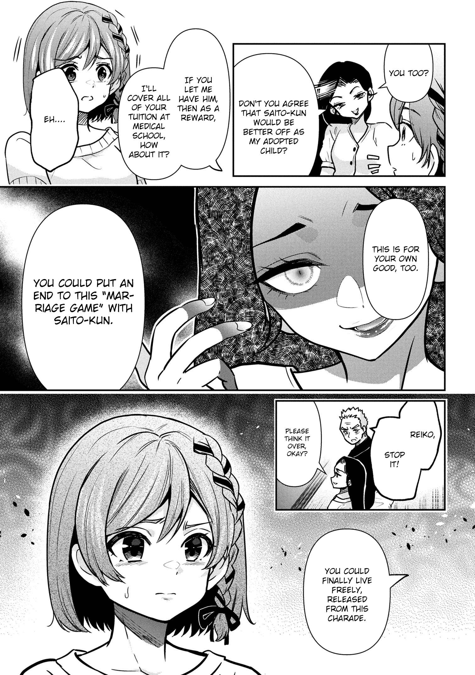 I Got Married to the Girl I Hate Most in Class Chapter 47.1 - Page 9 in English