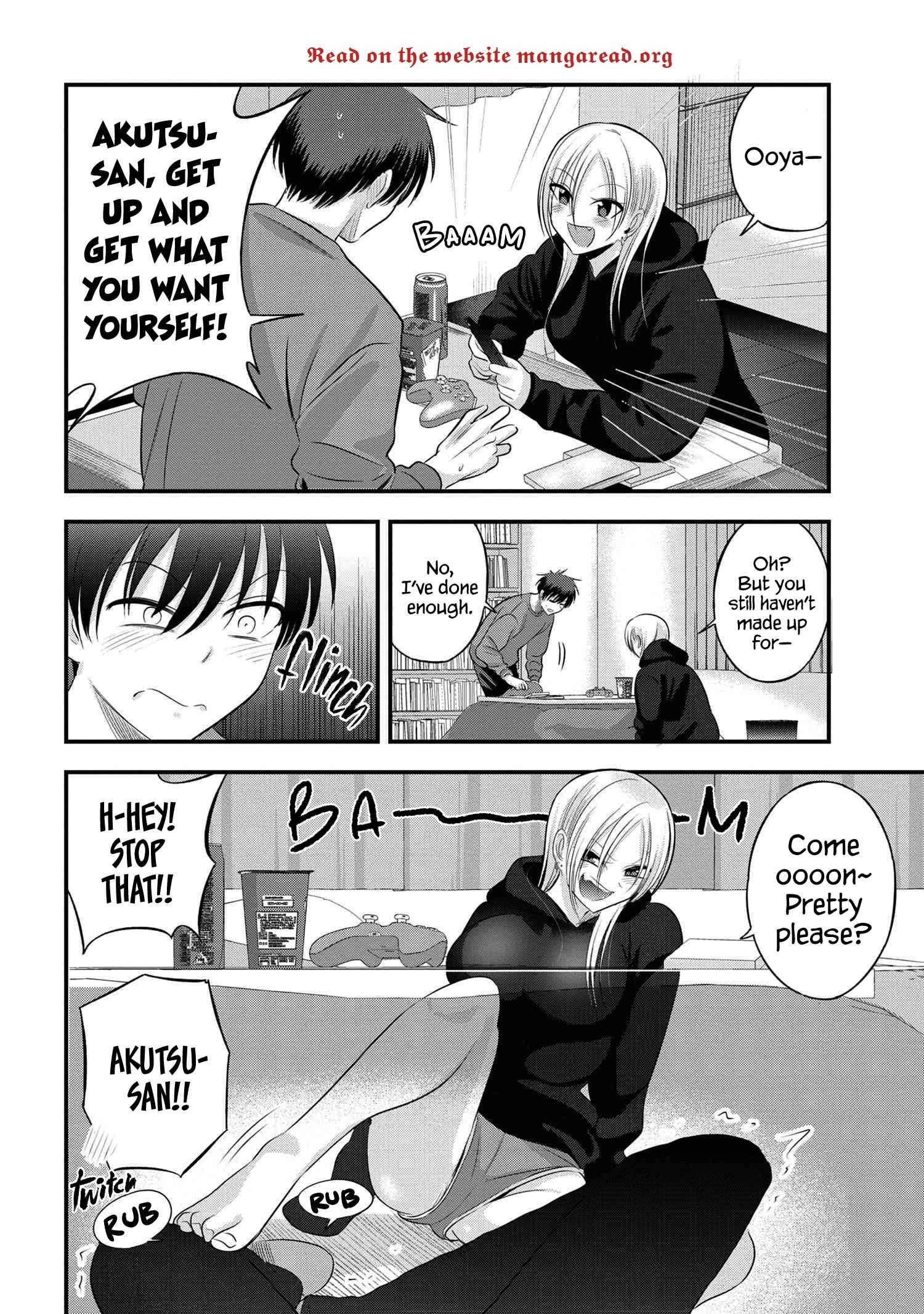 Please Go Home, Akutsu-San! Chapter 127 - Page 4 in English