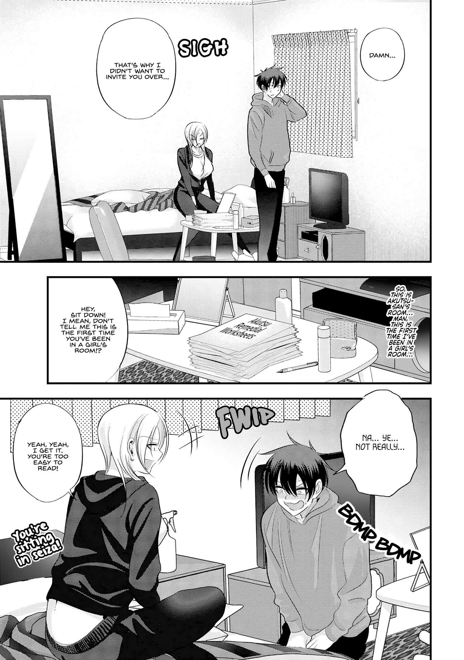 Please Go Home, Akutsu-San! Chapter 146 - Page 3 in English