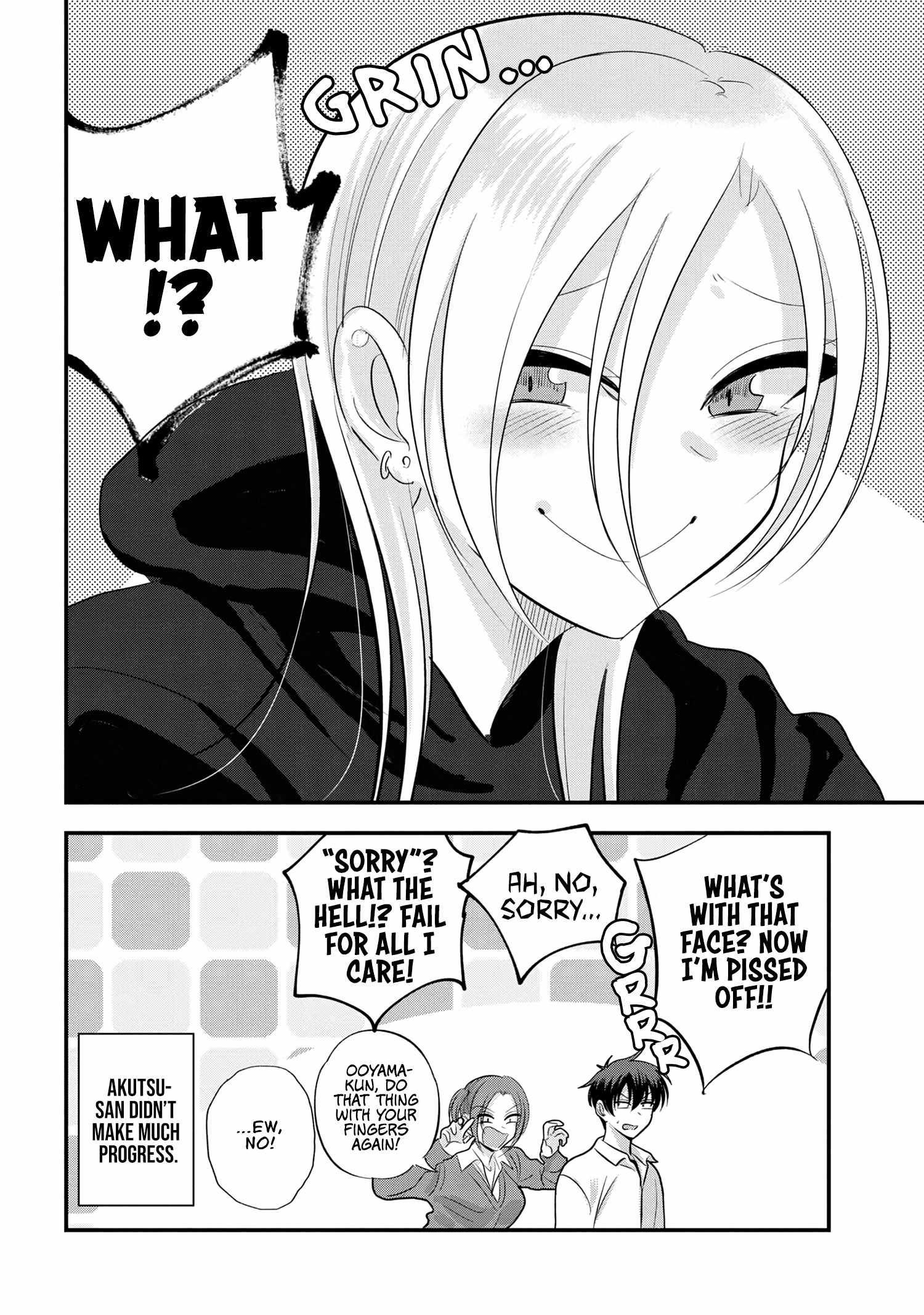 Please Go Home, Akutsu-San! Chapter 166 - Page 8 in English