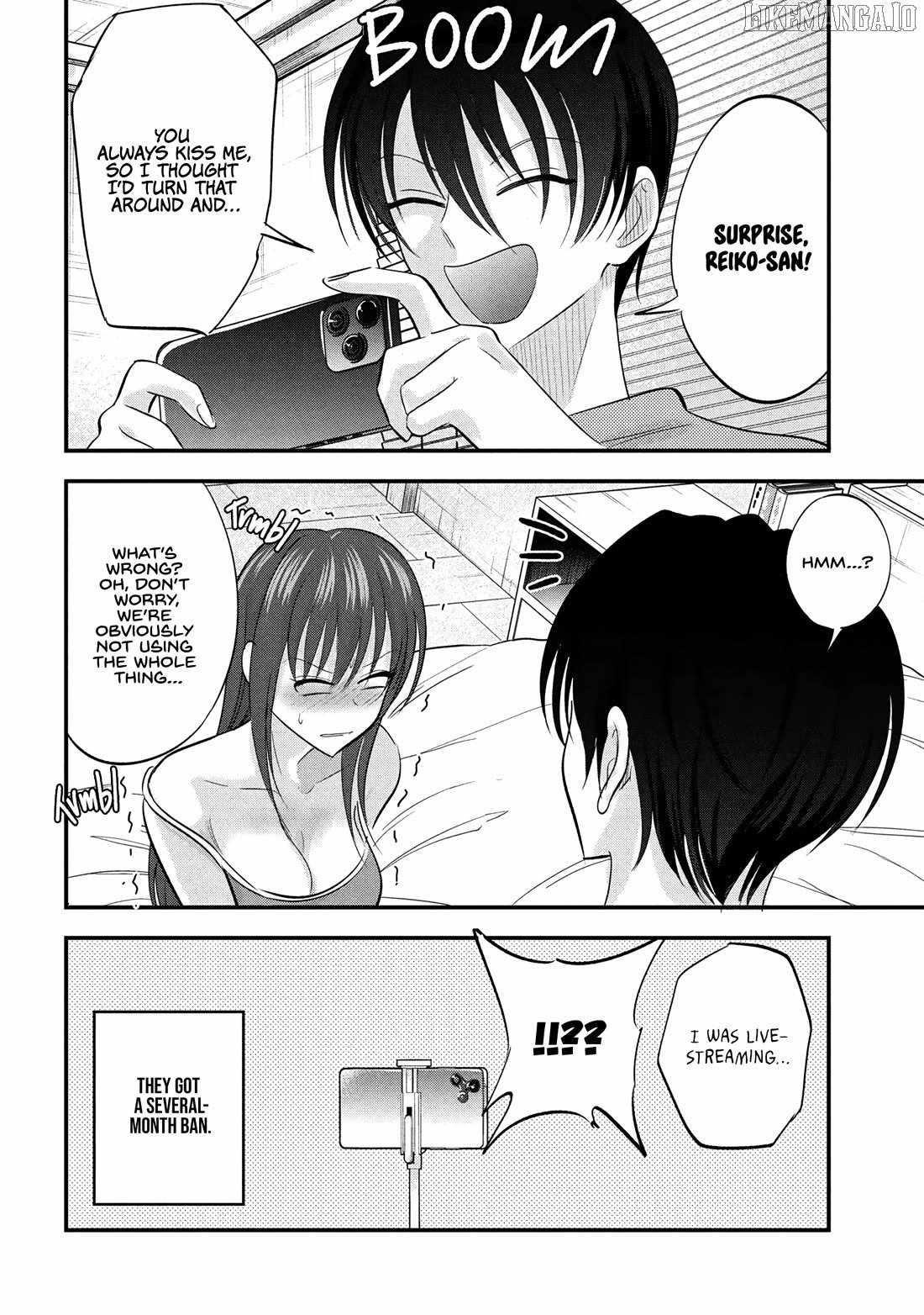 Please Go Home, Akutsu-San! Chapter 195.5 - Page 4 in English