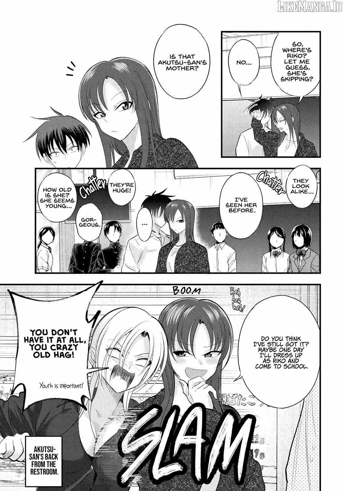 Please Go Home, Akutsu-San! Chapter 195 - Page 3 in English