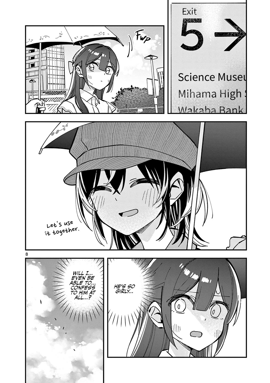 Please Go Home, Akutsu-San! Chapter 198.6 - Page 4 in English