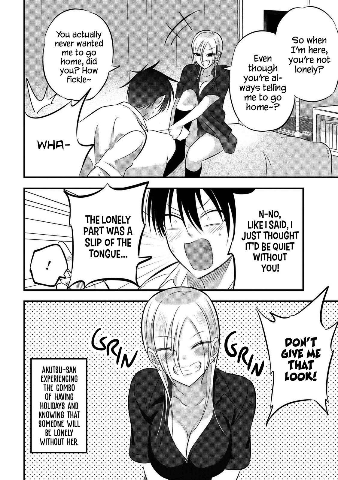 Please Go Home, Akutsu-San! Chapter 69 - Page 4 in English