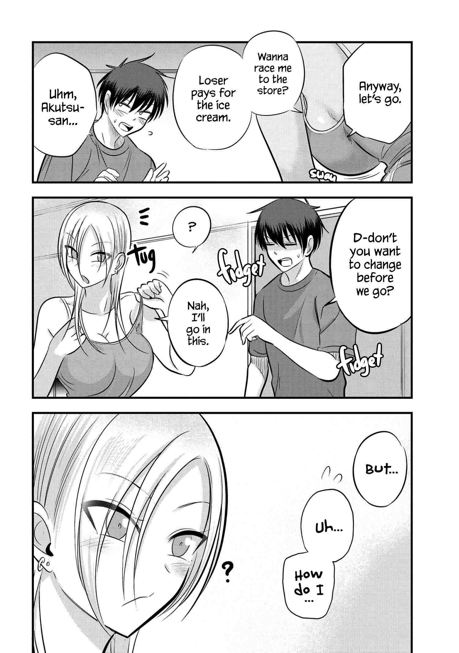 Please Go Home, Akutsu-San! Chapter 86 - Page 4 in English