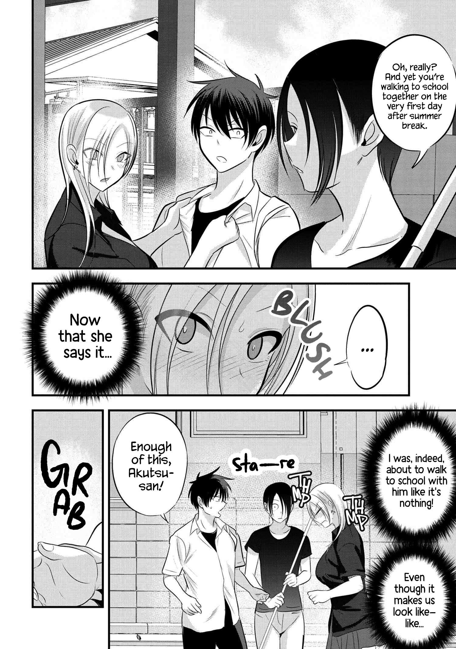 Please Go Home, Akutsu-San! Chapter 89 - Page 4 in English