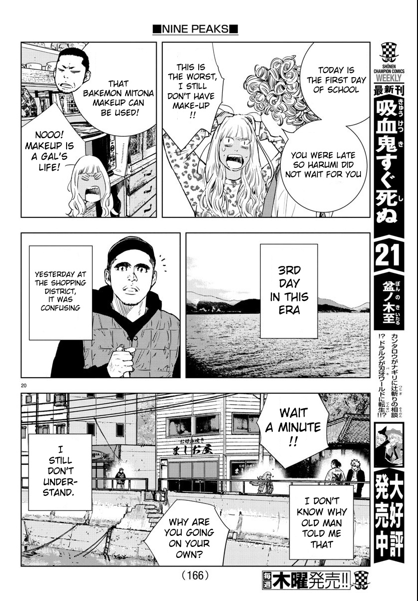 Nine Peaks Chapter 3 - Page 21 in English