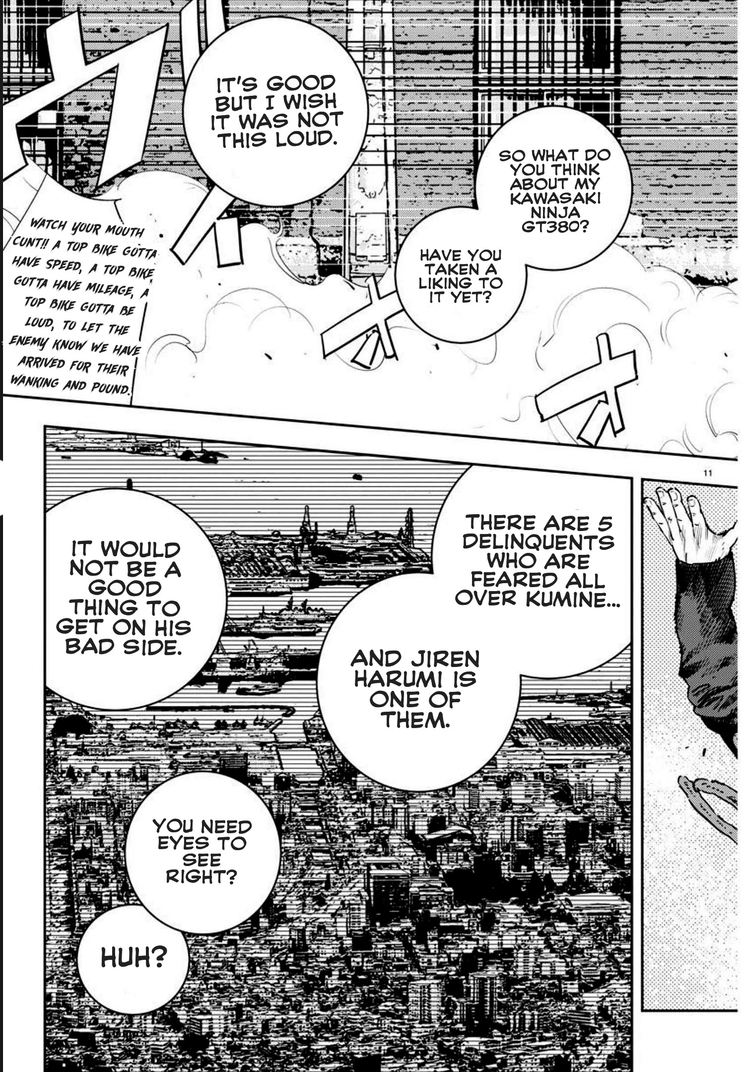 Nine Peaks Chapter 5 - Page 11 in English