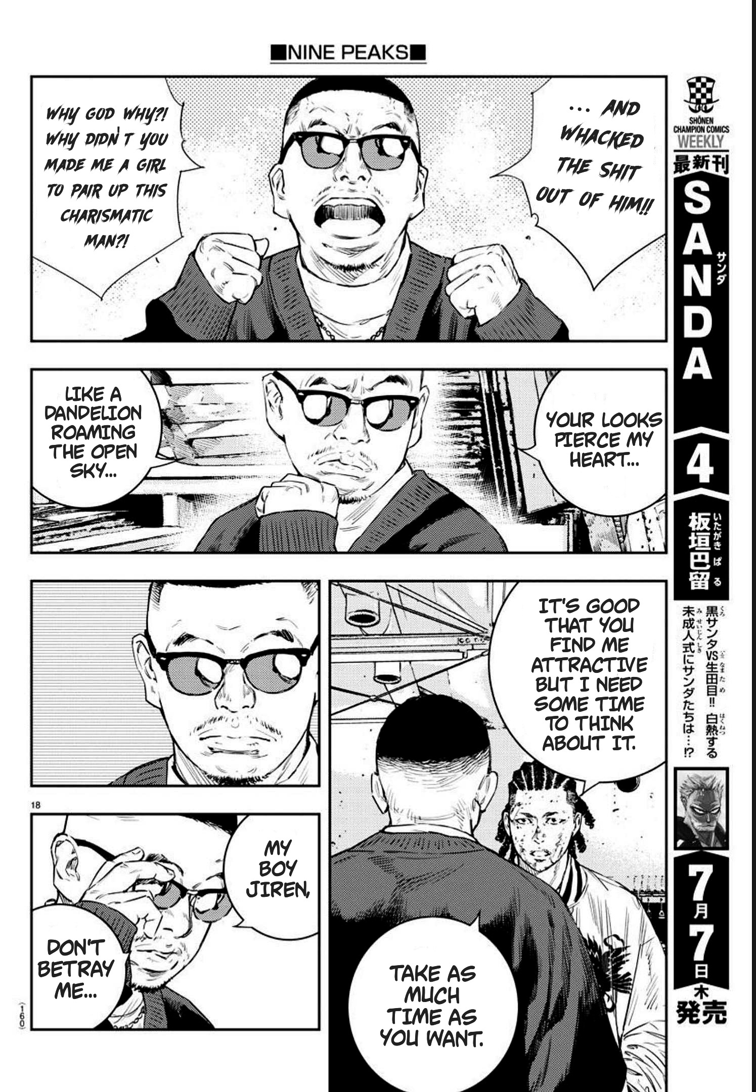 Nine Peaks Chapter 5 - Page 18 in English
