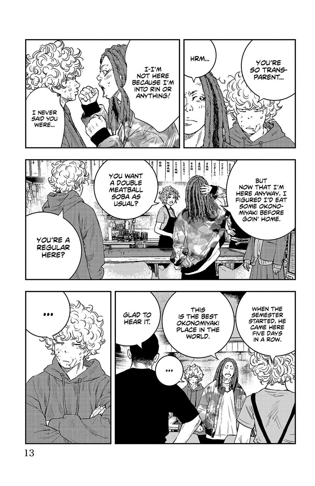 Nine Peaks Chapter 6 - Page 13 in English