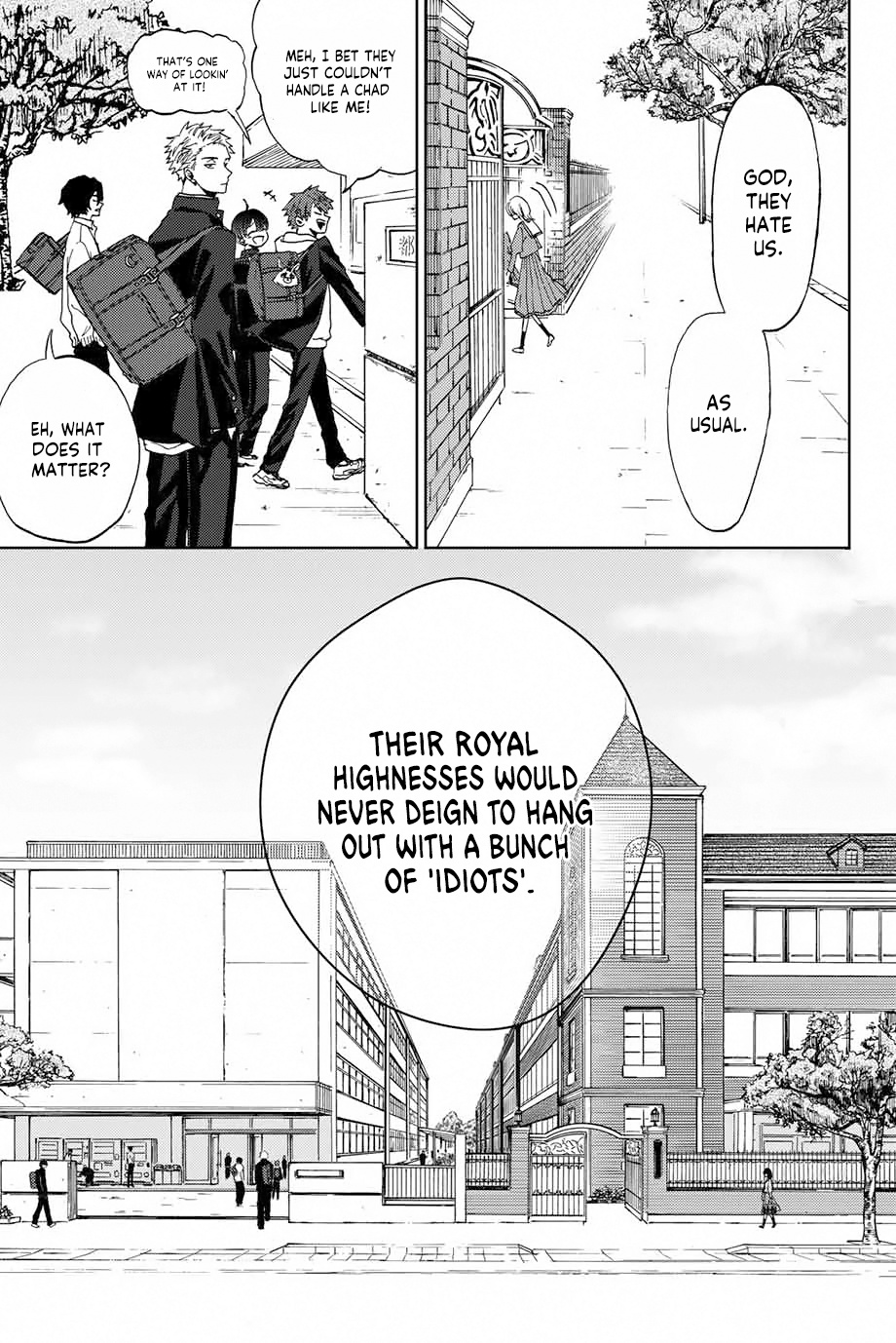 Kaoru Hana wa Rin to Saku Chapter 1 - Page 8 in English