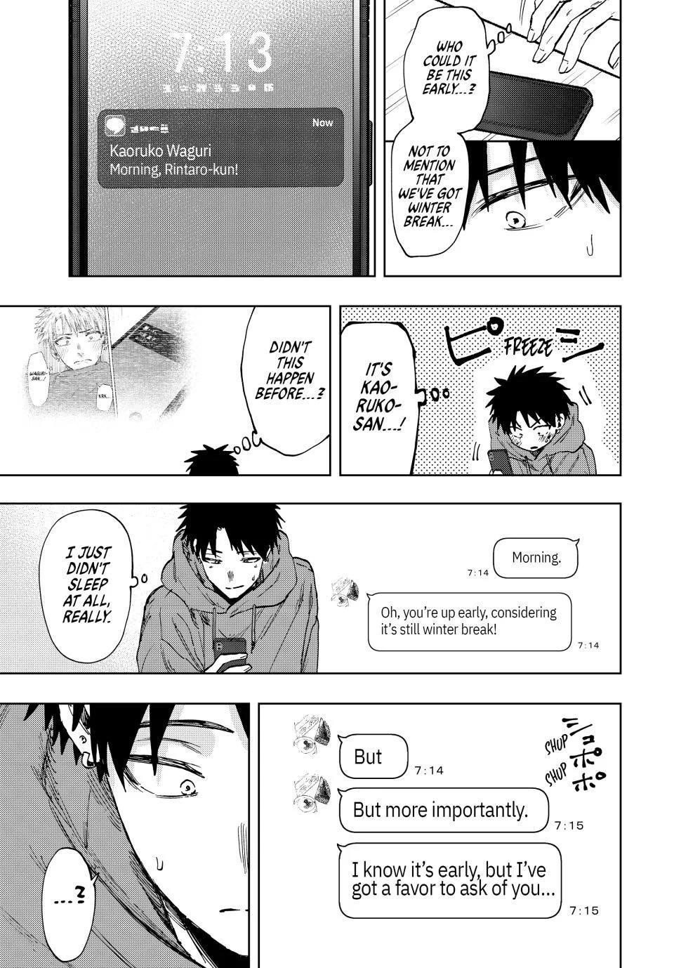 Kaoru Hana wa Rin to Saku Chapter 101 - Page 9 in English