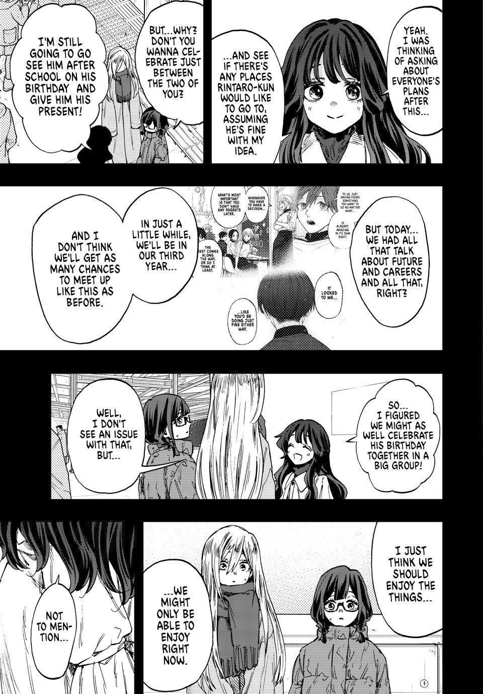 Kaoru Hana wa Rin to Saku Chapter 105 - Page 17 in English